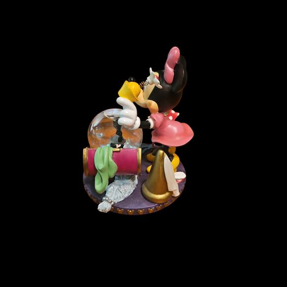 Disney Minnie Mouse Snowglobe collectible Steamboat Minnie costume trunk - Picture 4 of 5